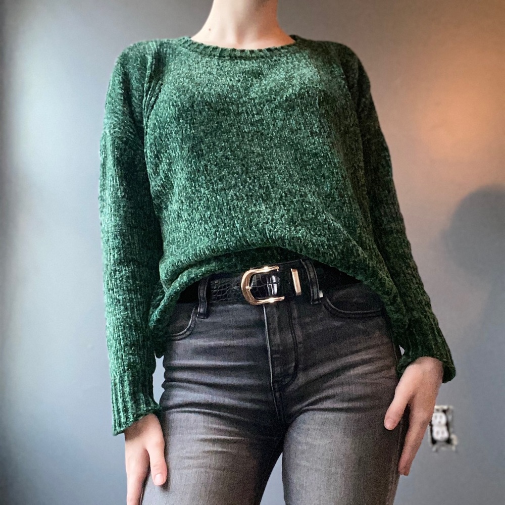 Altar’d State Green Knit Sweater